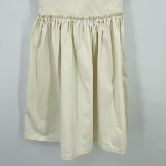 LOBA | Lalia Bustier A-Line Midi Dress Ivory M - Picture 8 of 15